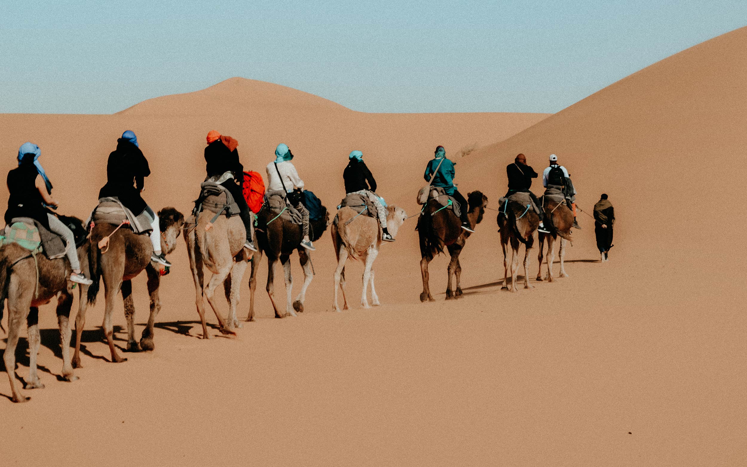 Visiting the Sahara desert in Morocco