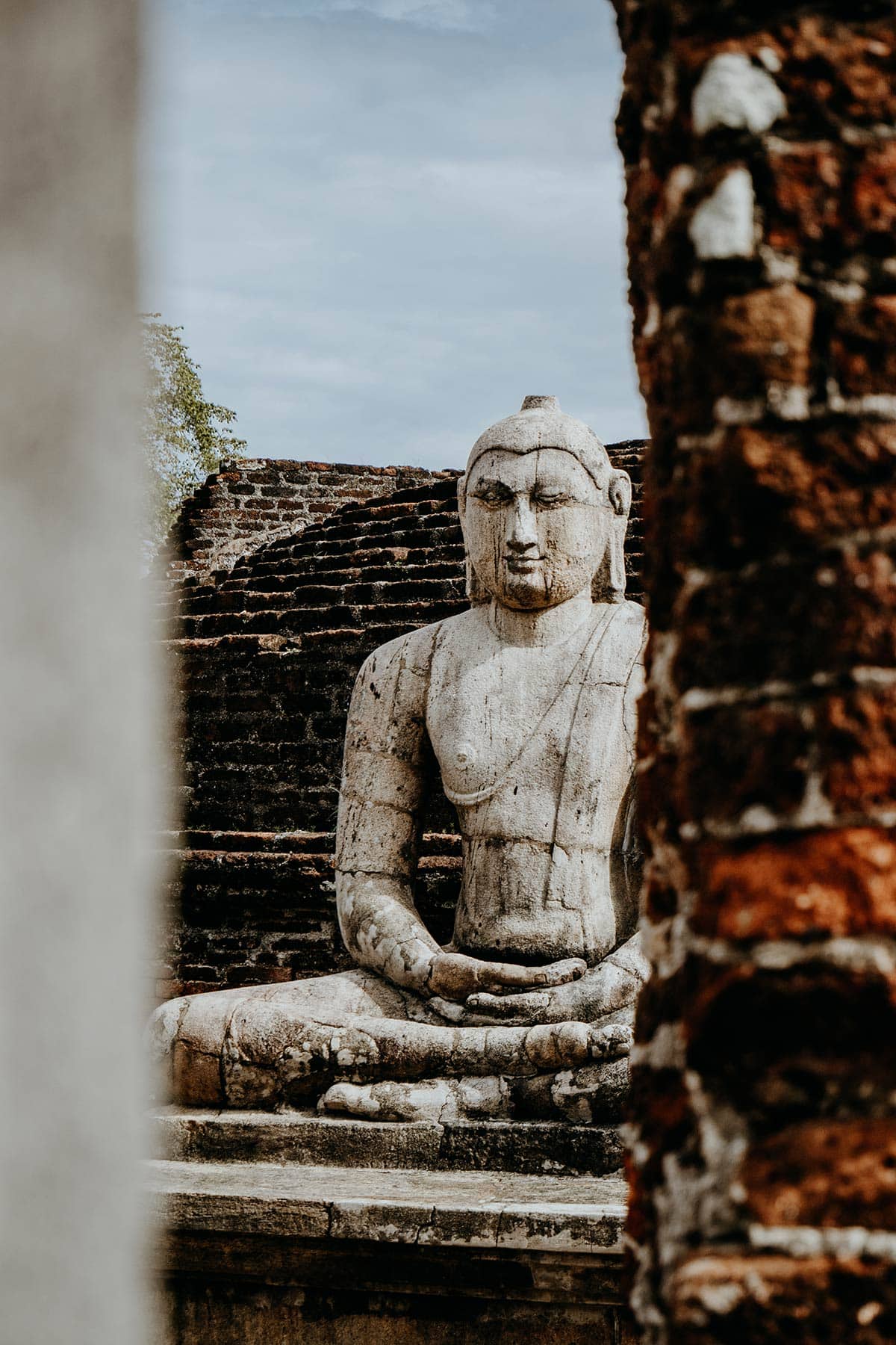 Polonnaruwa in Sri Lanka