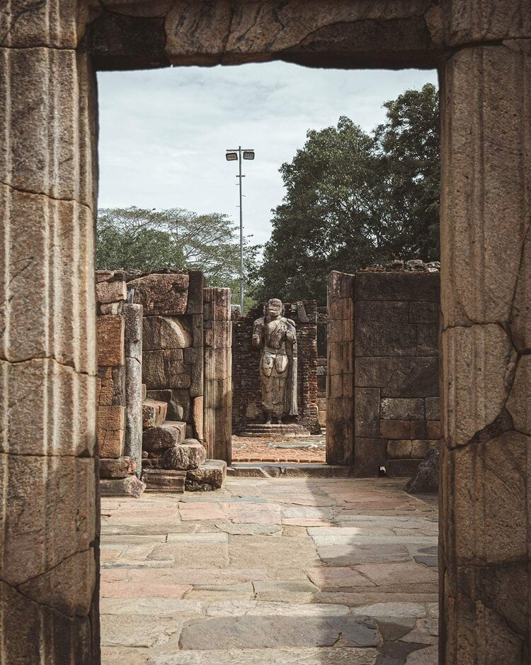 The Hatadage in Polonnaruwa