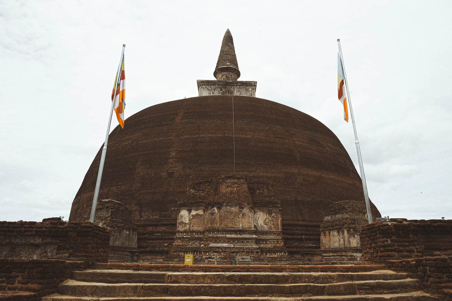 The Rankot Vihara in Polonnaruwa