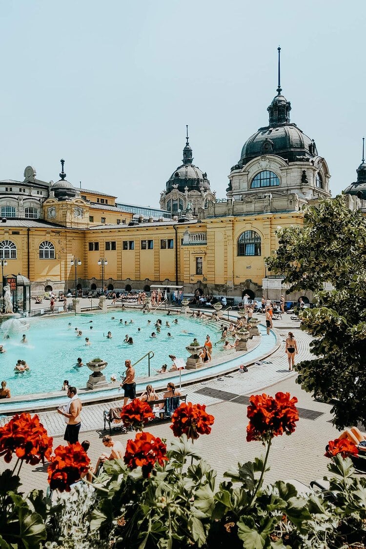 Best baths in Budapest | Szechenyi Bath