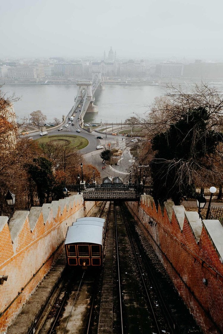 Buda castle hill funicular | Things to do in Budapest