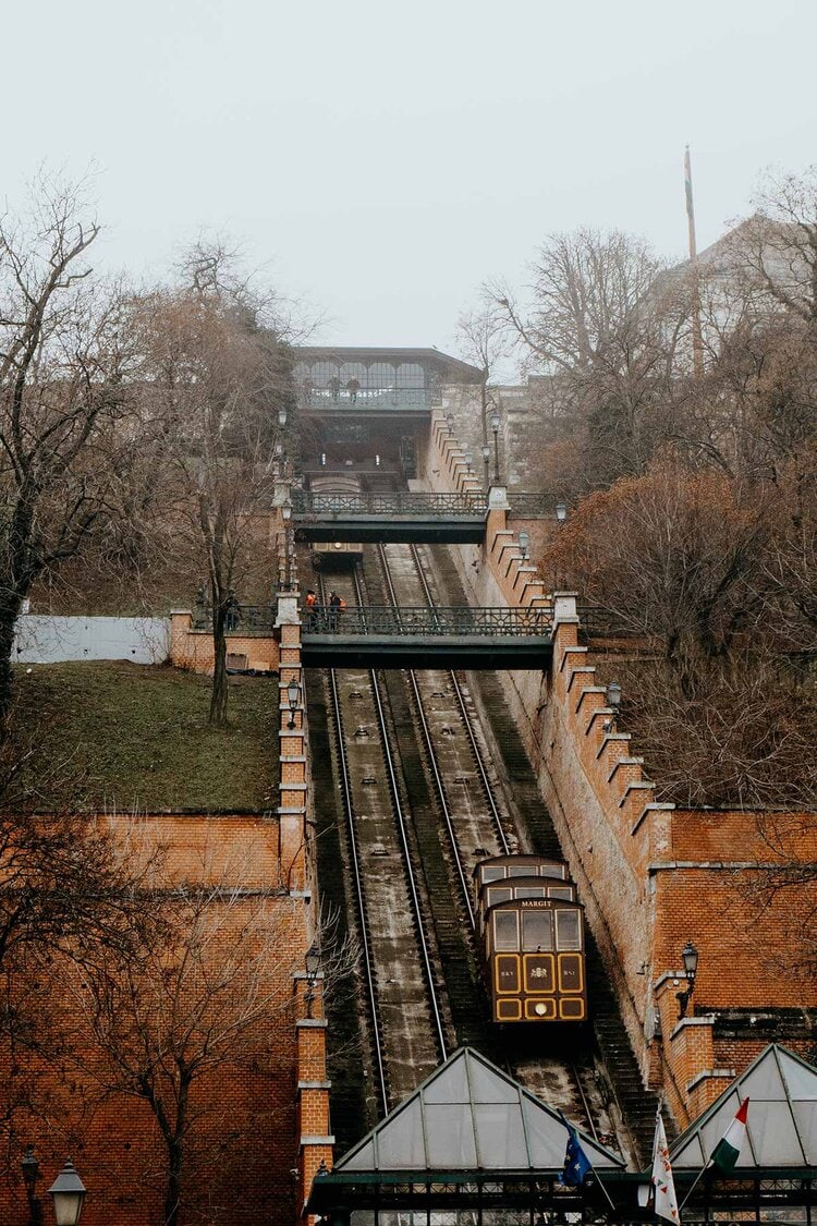 Buda hill funicular | Budapest things to do