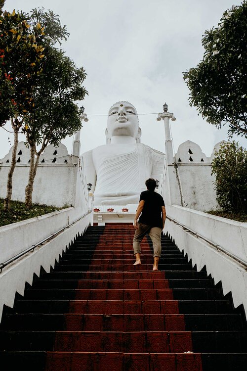 Kandy big Buddha