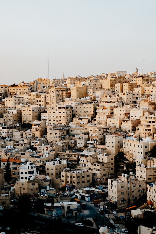 Downtown Amman in Jordan