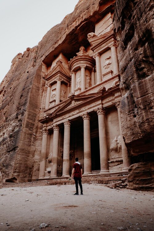 The treasury Petra Jordan