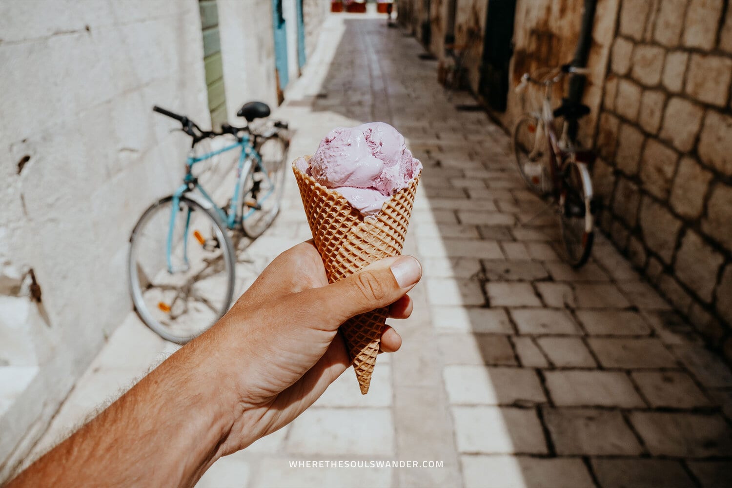 Lavender Ice cream | Things to do on Hvar