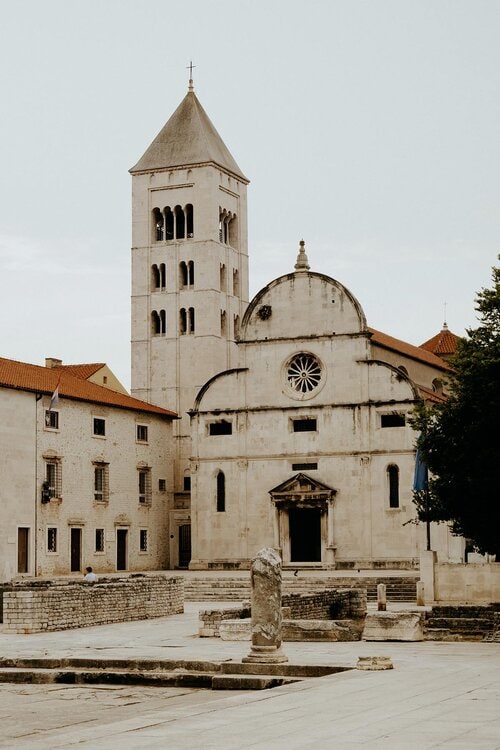 Roman forum in Zadar