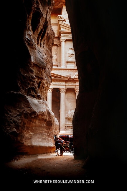 The Siq Petra Entrance