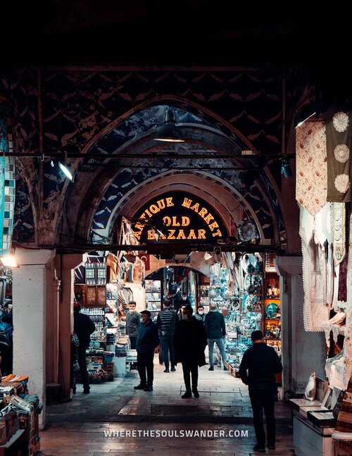 Grand Bazaar | Things to do in Istanbul Turkey