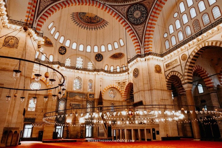Suleyman Mosque | Things to do in Istanbul Turkey
