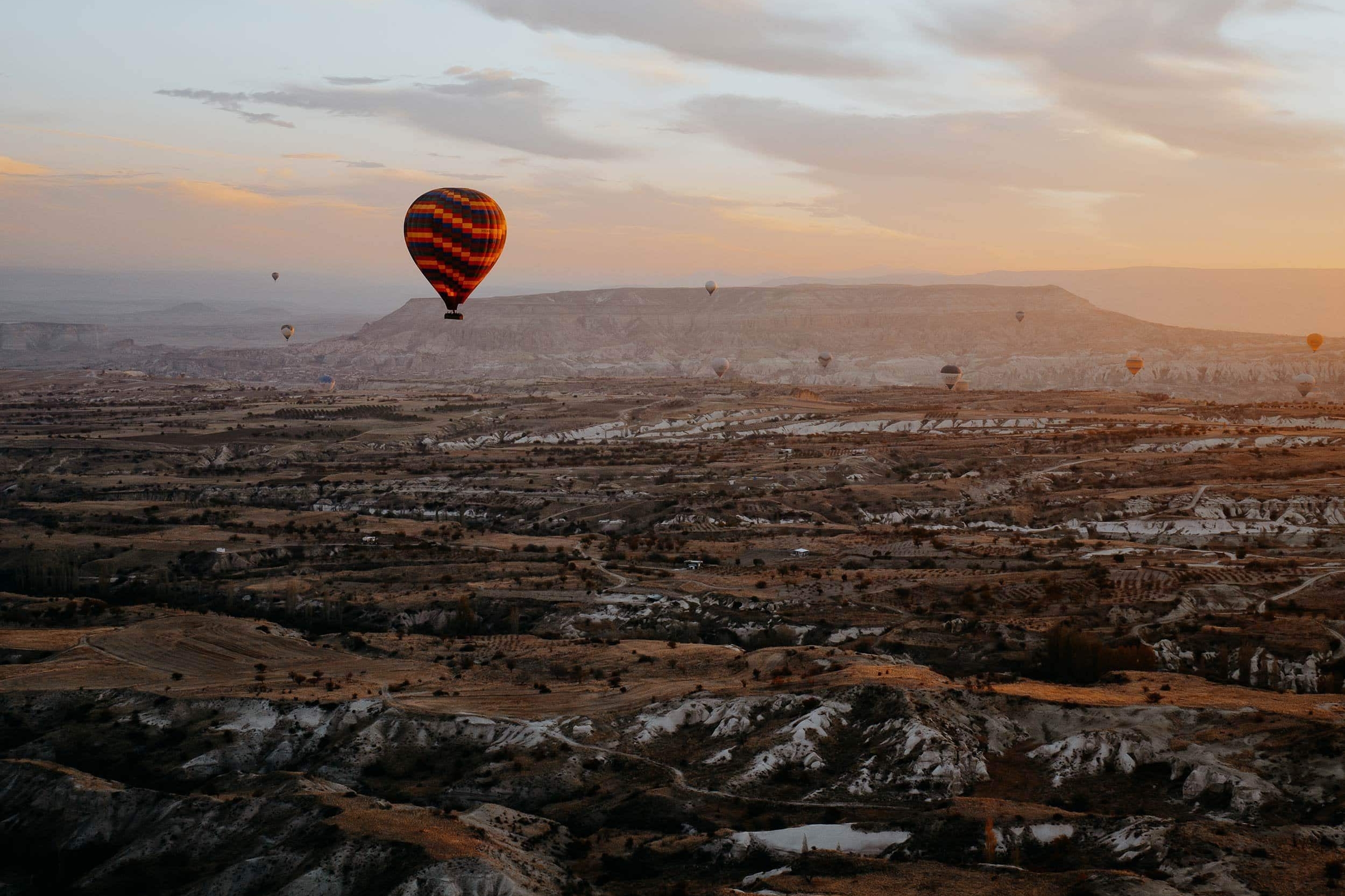 Cappadocia hot air balloon flight