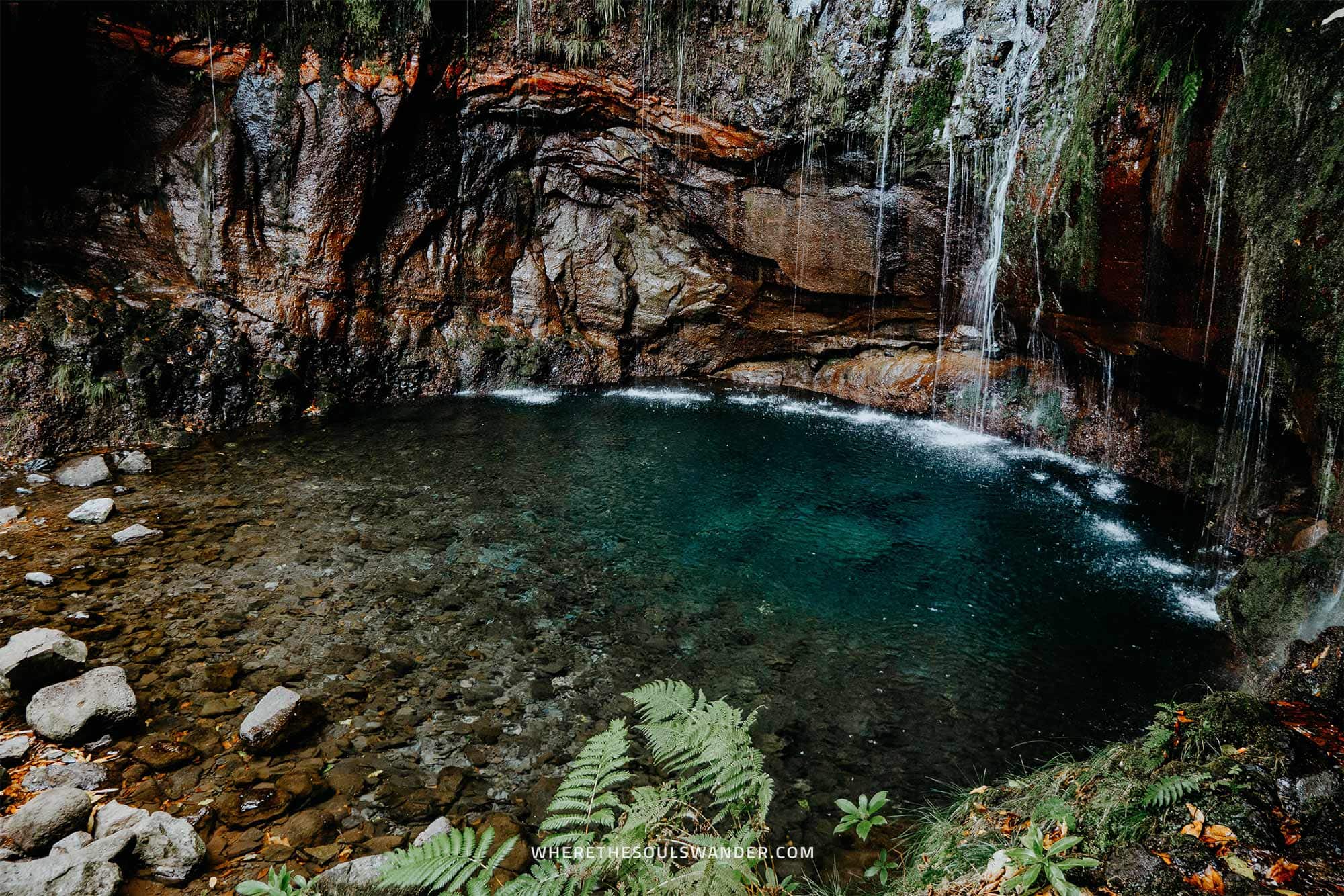 25 Fontes Waterfall Madeira
