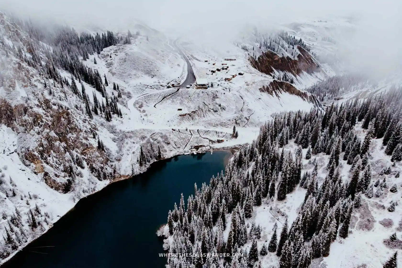 Kolsai lakes National Park Kazakhstan