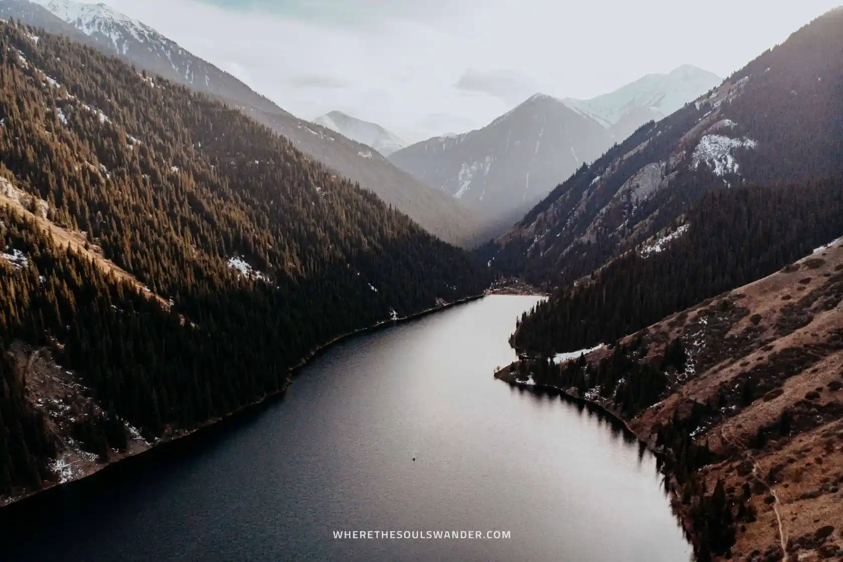 Kolsai lake Saty Kazakhstan