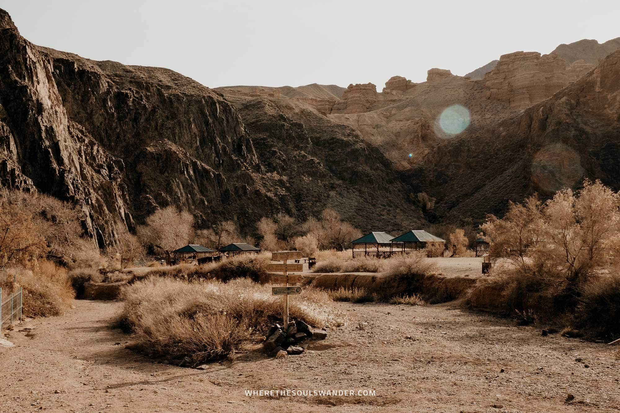 Where to stay in Charyn Canyon