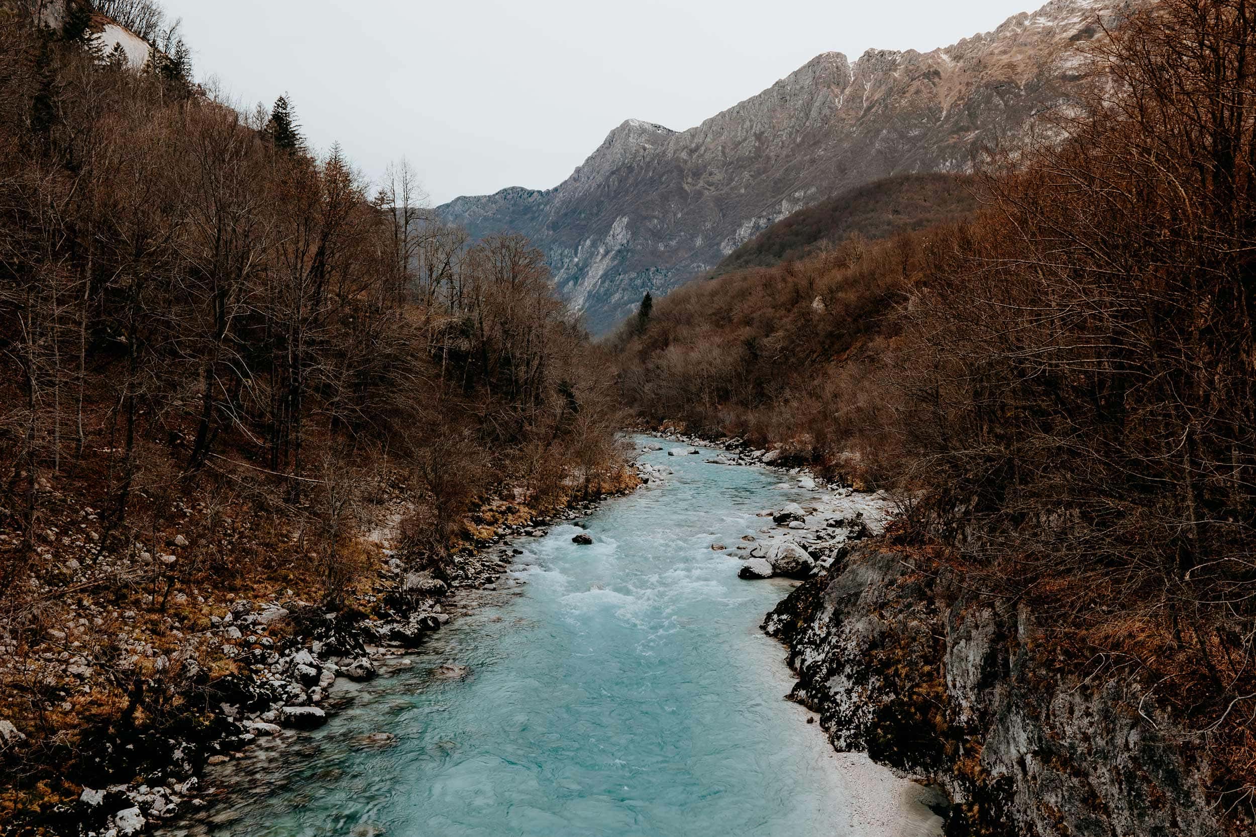 Soca river to Slap Kozjak hike