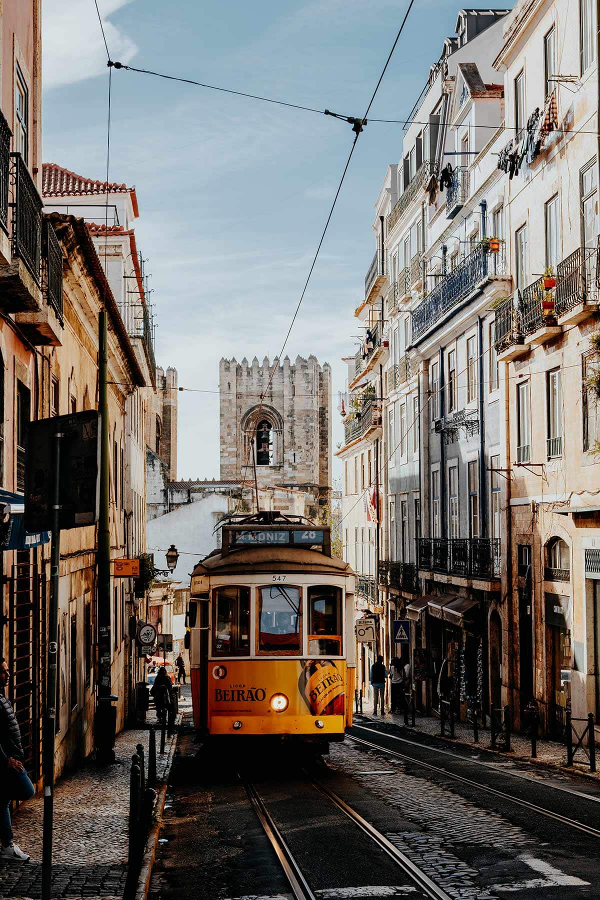 Tram 28 Lisbon Portugal
