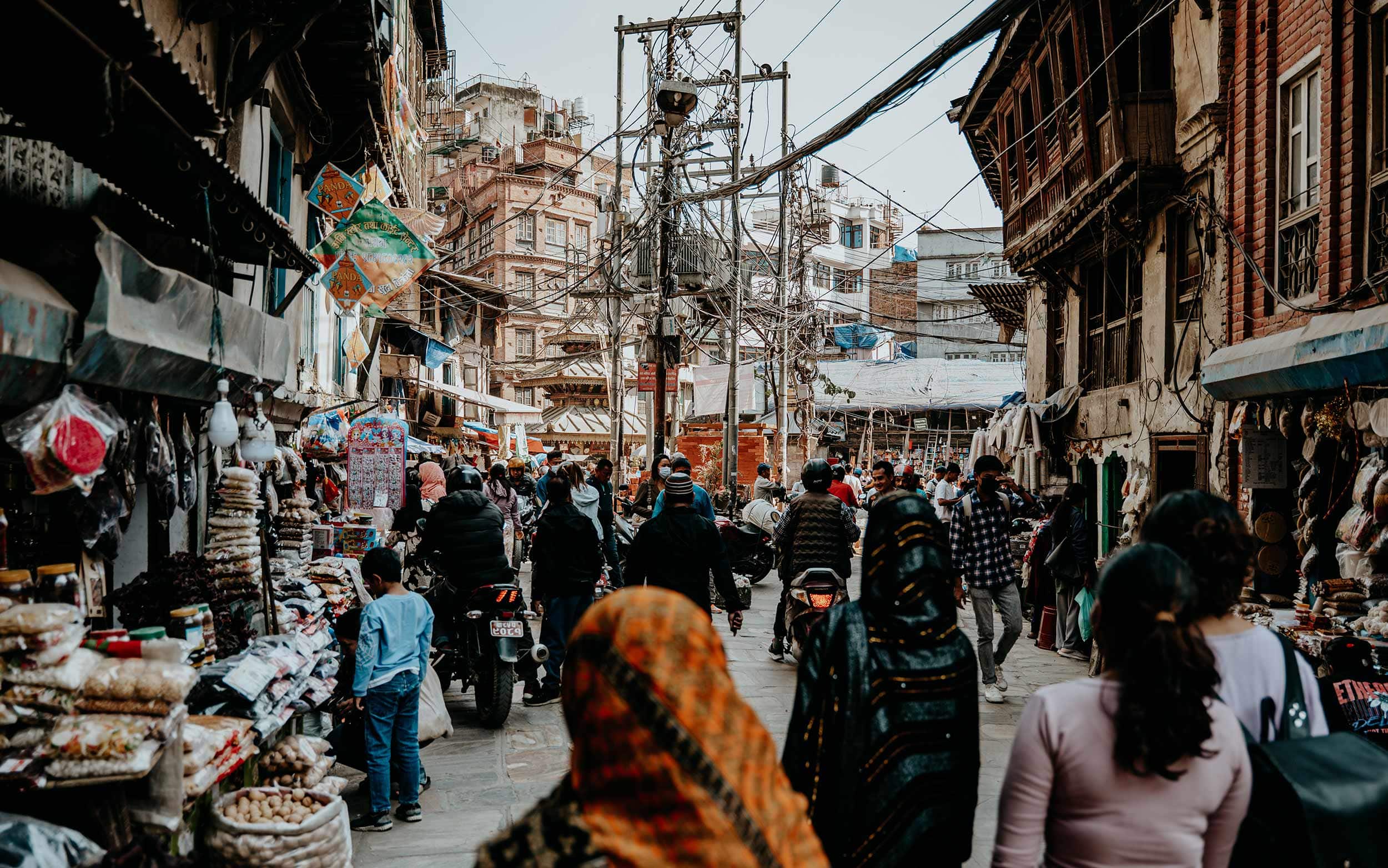 streets of kathmandu photography