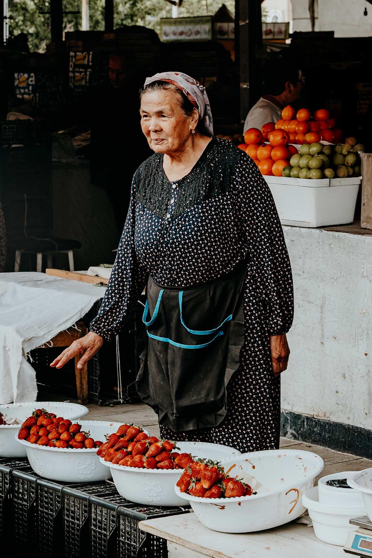 Food market Uzbekistan