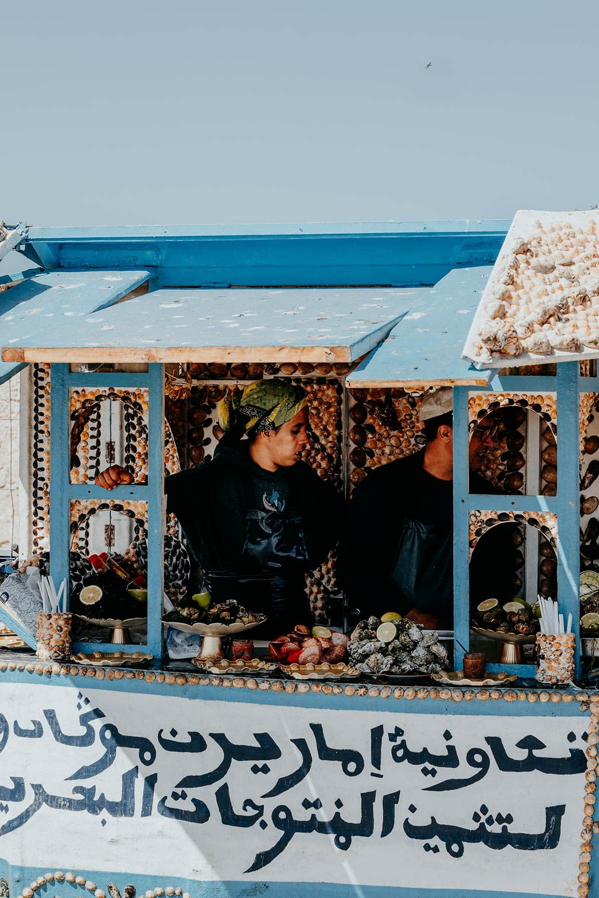Fish auction Essaouira
