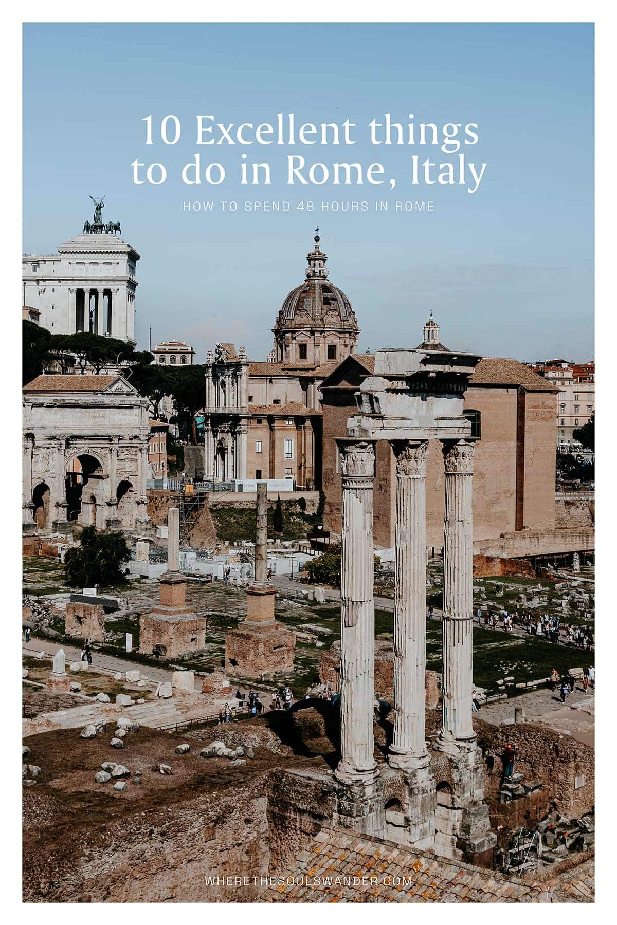 10 Things to do in Rome | Pinterest